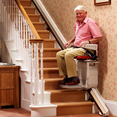 Reconditioned Stannah stairlift 420