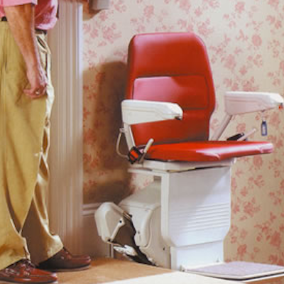 Reconditioned Stannah stairlift Priory Heath
