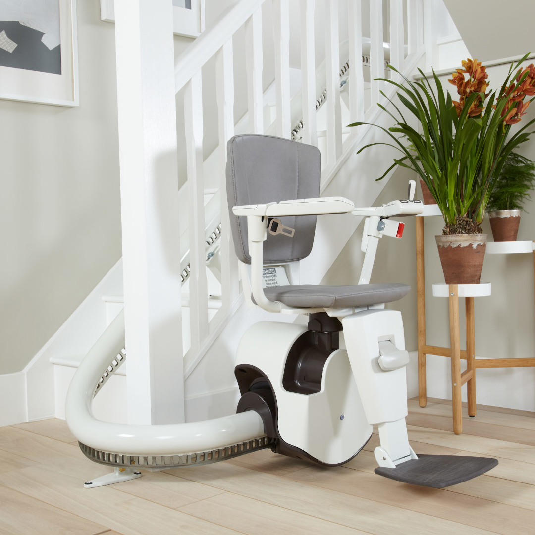 Curved Access DBB Stairlift Marks Tey
