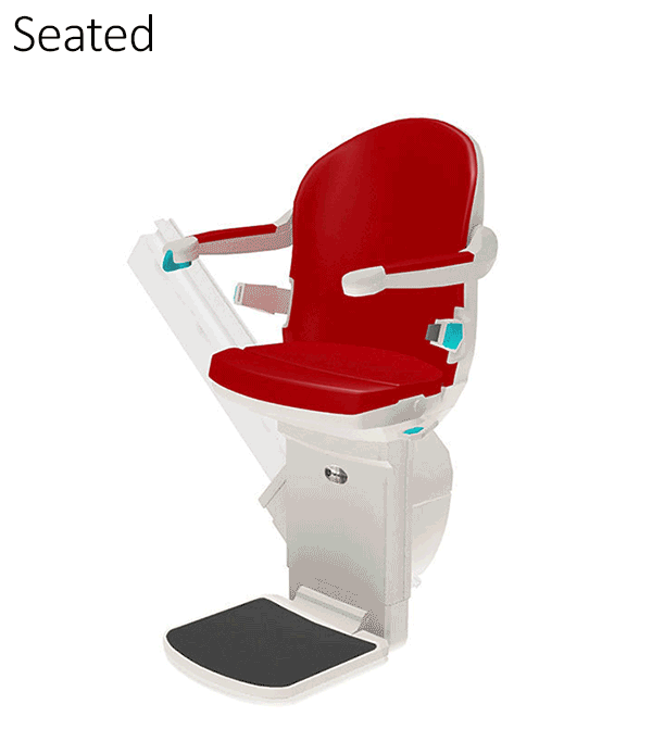 Perch stairlift height